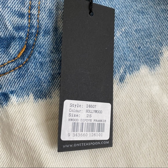 Free People OneTeaspoon Hollywood dip dye Frankies Cutoff Shorts - Picture 12 of 14